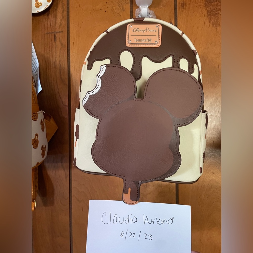 Disney parks Mickey ice cream bar loungefly